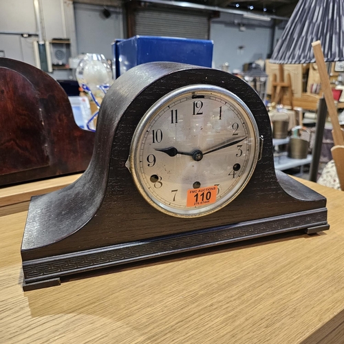 110 - A Mantle Clock With Key