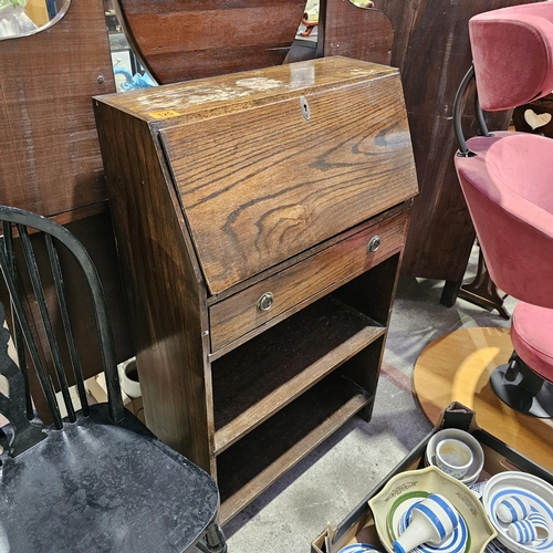 125 - Writing Bureau With Shelves