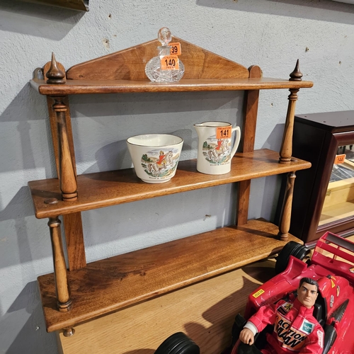 139 - Antique Hanging Shelf Unit