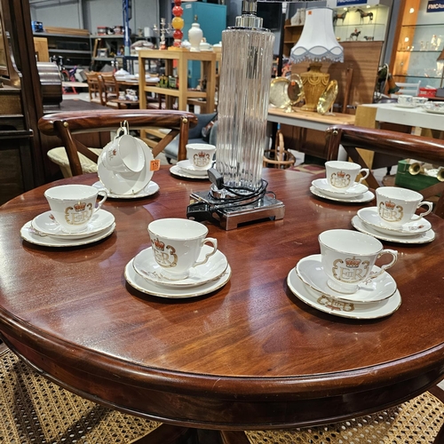 179 - Shelf Lot Tea Set Of The Queens Silver Jubilee