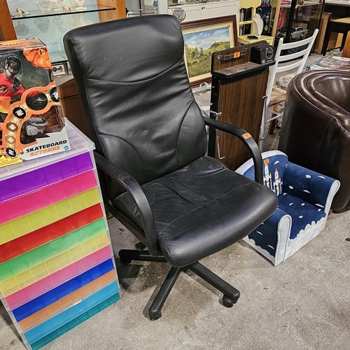 42 - Leather Office Chair