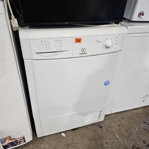 599 - Indesit Condensor Tumble Dryer