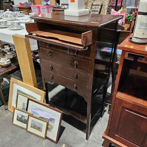 72 - Set Of Mahogany Music Drawers