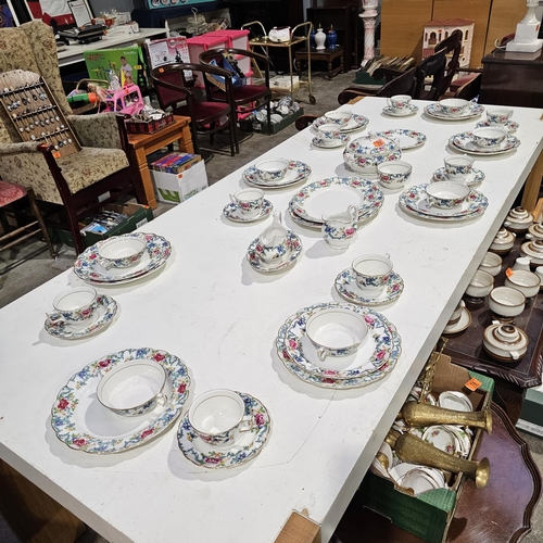 79 - Floradora 28 Piece Tea Set