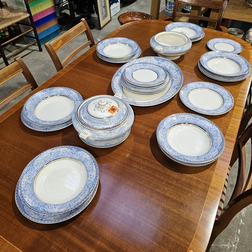 96 - Part Arklow Dinner Set With Soup Bowls, Plates & Tureens