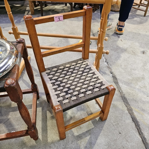 1 - Small Rattan Chair