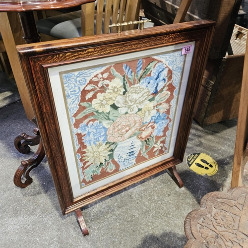 148 - A Tapestry Fire Screen