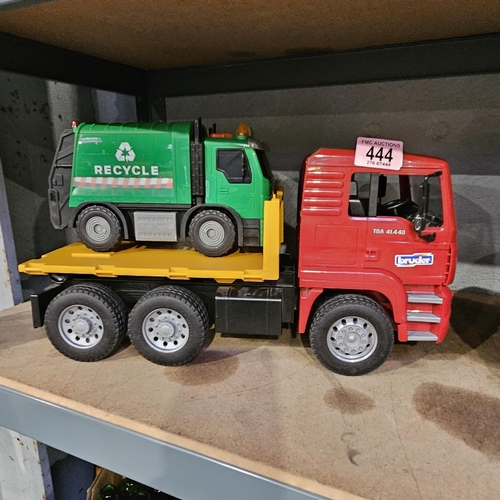 444 - Bruder Truck & Bin Lorry