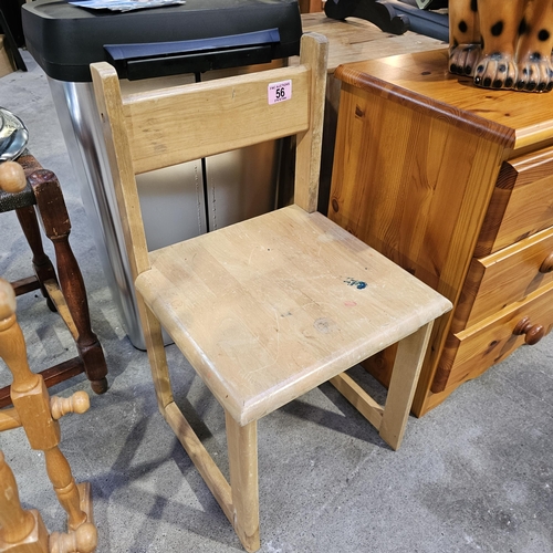 56 - Small Pine Childs Stool