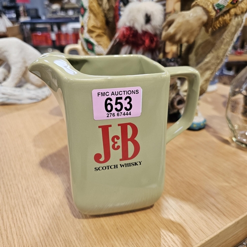 653 - Wade J & B Whisky Jug