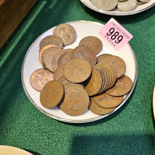 989 - Assorted Lot Of Old Pennies