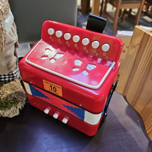 10 - Childs Miniature Accordian PWO