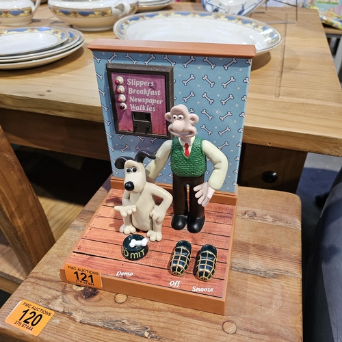 121 - Wallace & Gromit Alarm Clock PWO