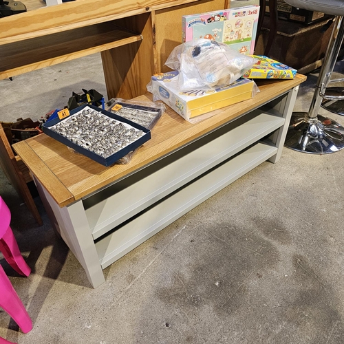 38 - Low Pine Top Cabinet