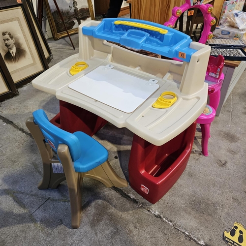 43 - Step 2 Childs Desk & Chair