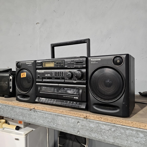 473 - Panasonic Boom Box