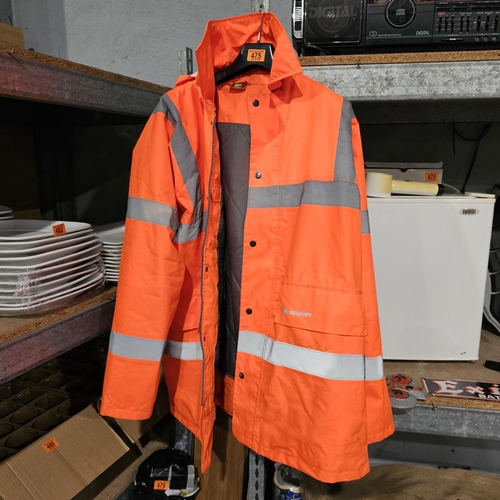 475 - Beeswift Orange Hi-Vis Jacket