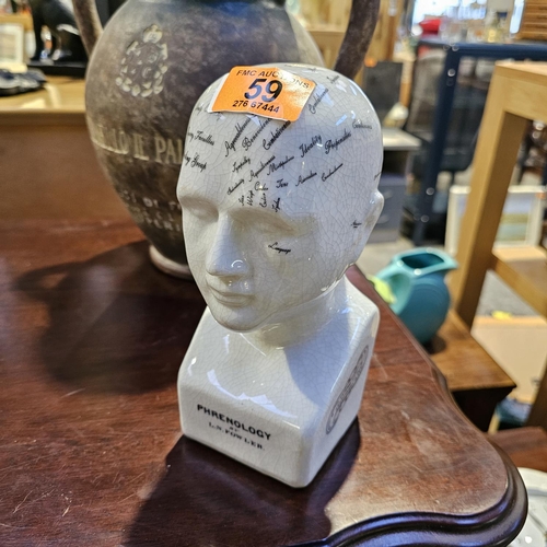 59 - Phrenology Head