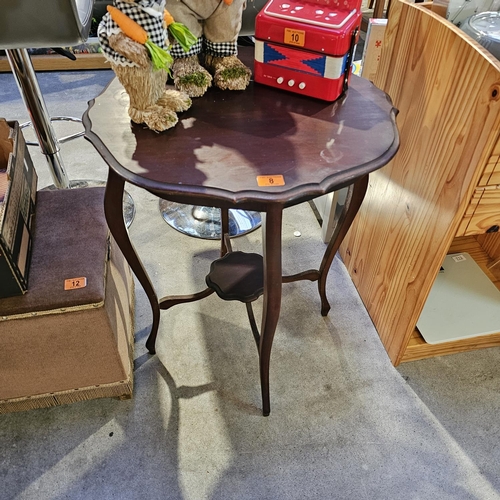 8 - Small Mahogany Hall Table