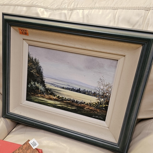 112 - Oil On Canvas By D Whitla