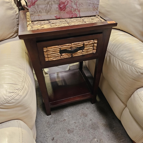 113 - Side Table With Drawer