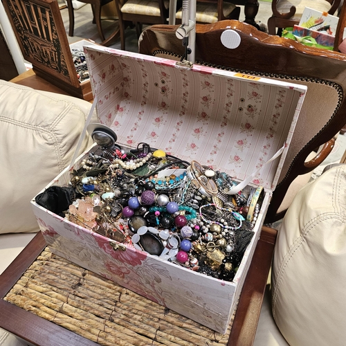 114 - Jewellery Chest & Contents