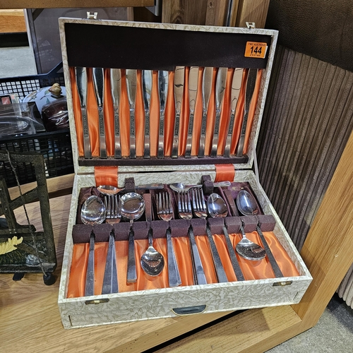 144 - Boxed Cutlery Set