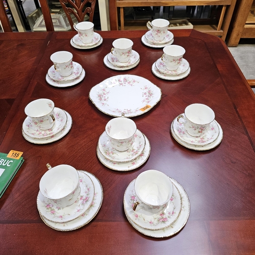 154 - Paragon Victoriania Rose Tea Set