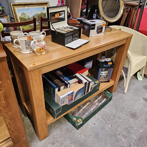69 - Oak Console Table