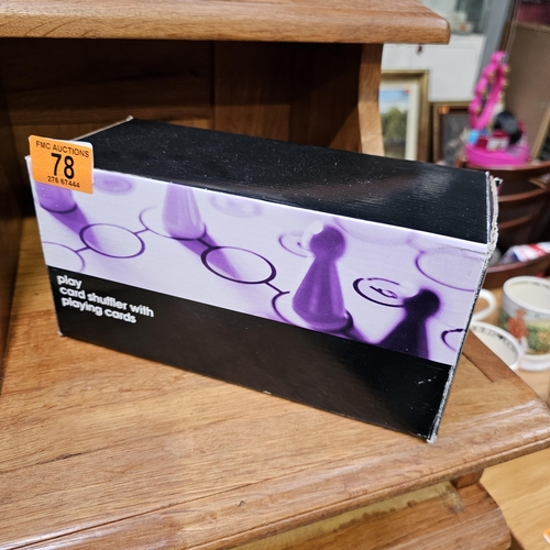 78 - Card Shuffling Machine PWO