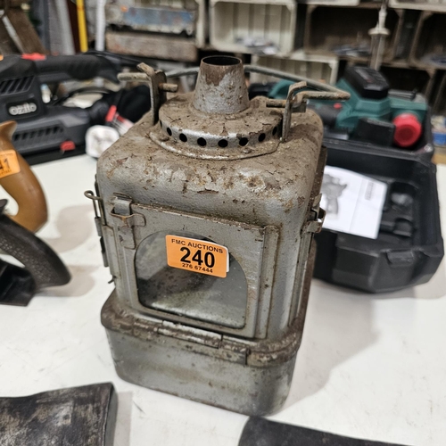 240 - Old Railway Lamp