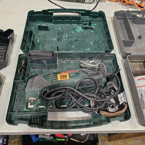 250 - Bosch Grinder -  Working
