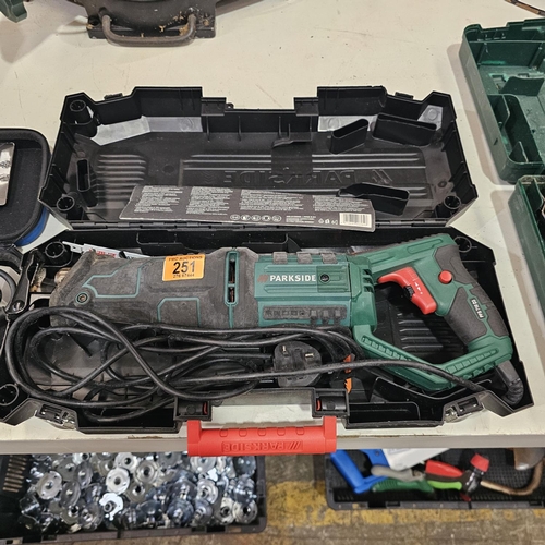 251 - Parkside Saw - Working