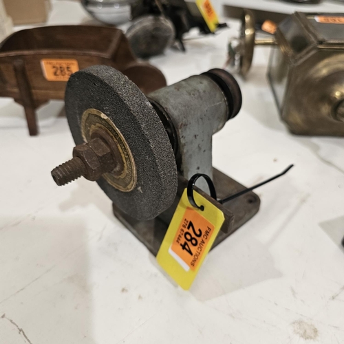 284 - Pulley Cast Iron Buffing/Polishing Unit