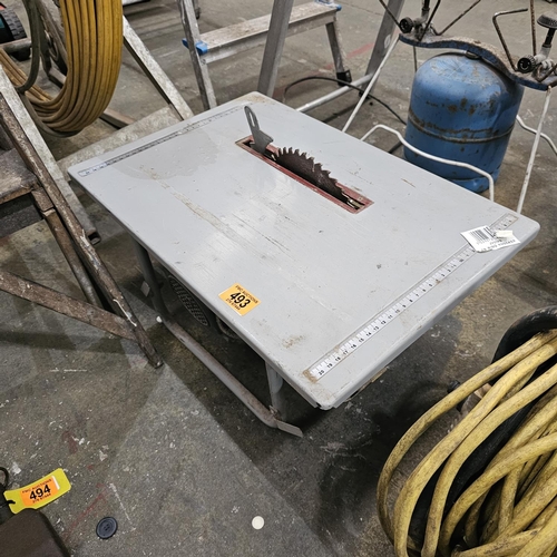 493 - Bench Saw