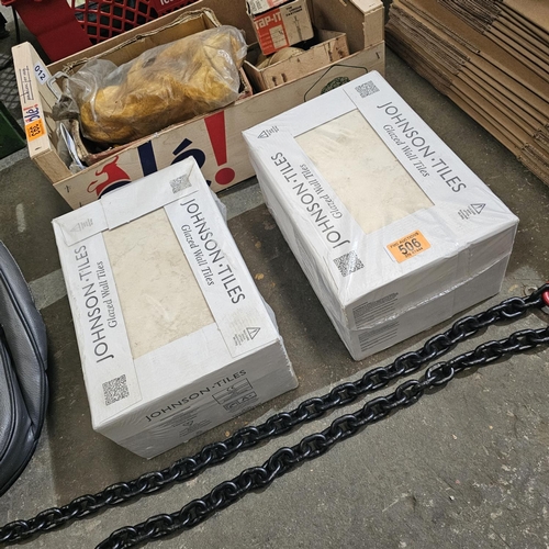 506 - 2 Boxes Of New Tiles
