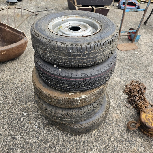 525 - Lot Of Vintage Mini Wheels