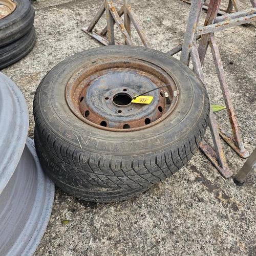 611 - 2 Berlingo Wheels