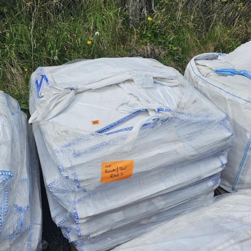 805 - (100) Pallet Of Bulk/Ton Bags
