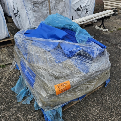 813 - (600) Pallet  Of 25kg PVC Bags