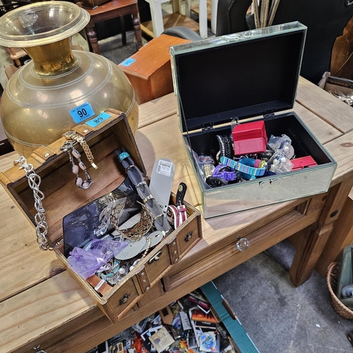 89 - Jewellery Box & Contents & Other