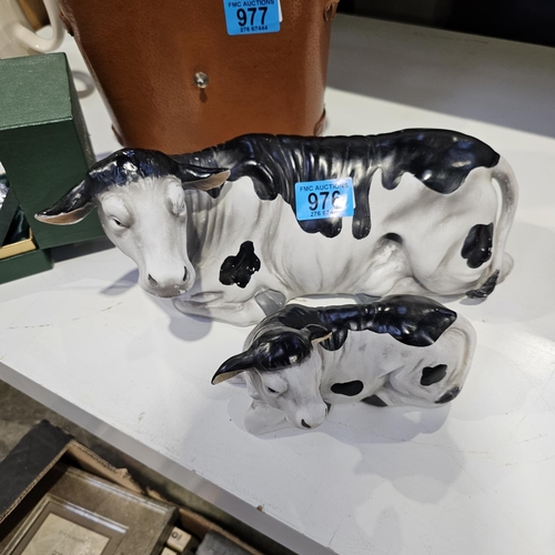 976 - Cow & Calf Ornament