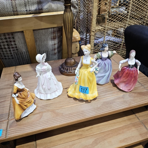 117 - Lot Of 5 Figurines