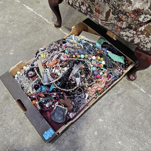 118 - Large Bag Of Costume Jewellery