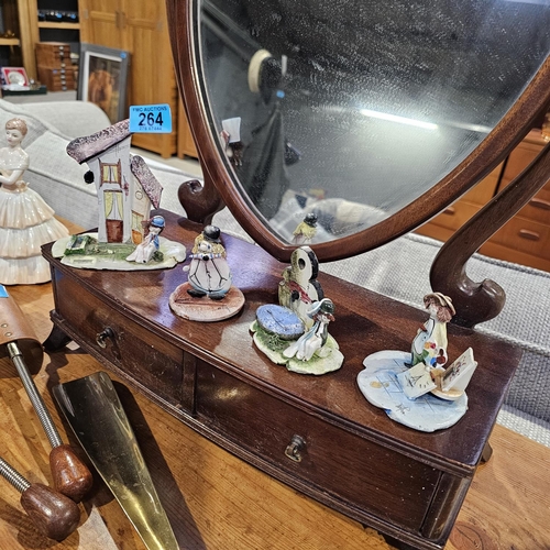 264 - 4 Vintage Ornaments