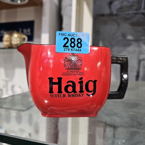 288 - Haig Whiskey Jar