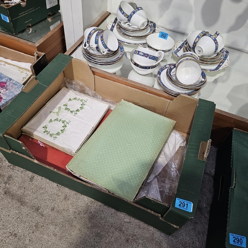 291 - Assorted Box Of Linens