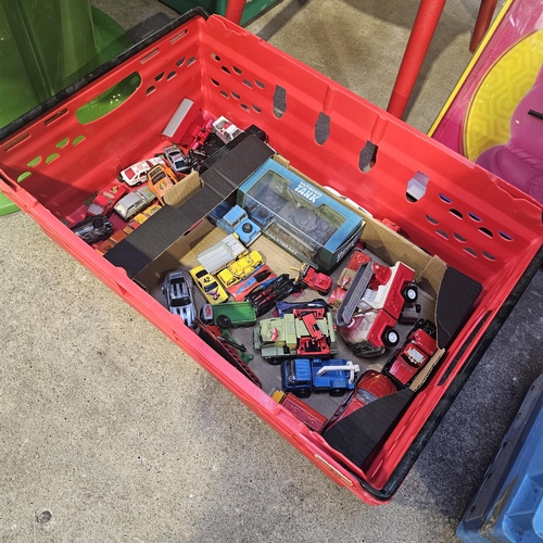 40 - Box Lot Of Assorted Old Cars