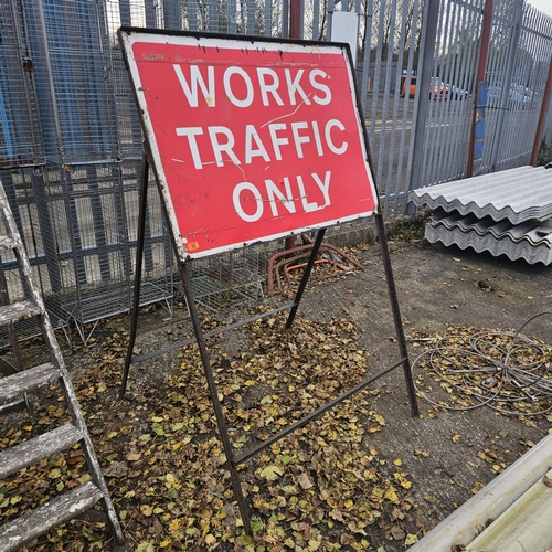 58 - Old Traffic Works Sign