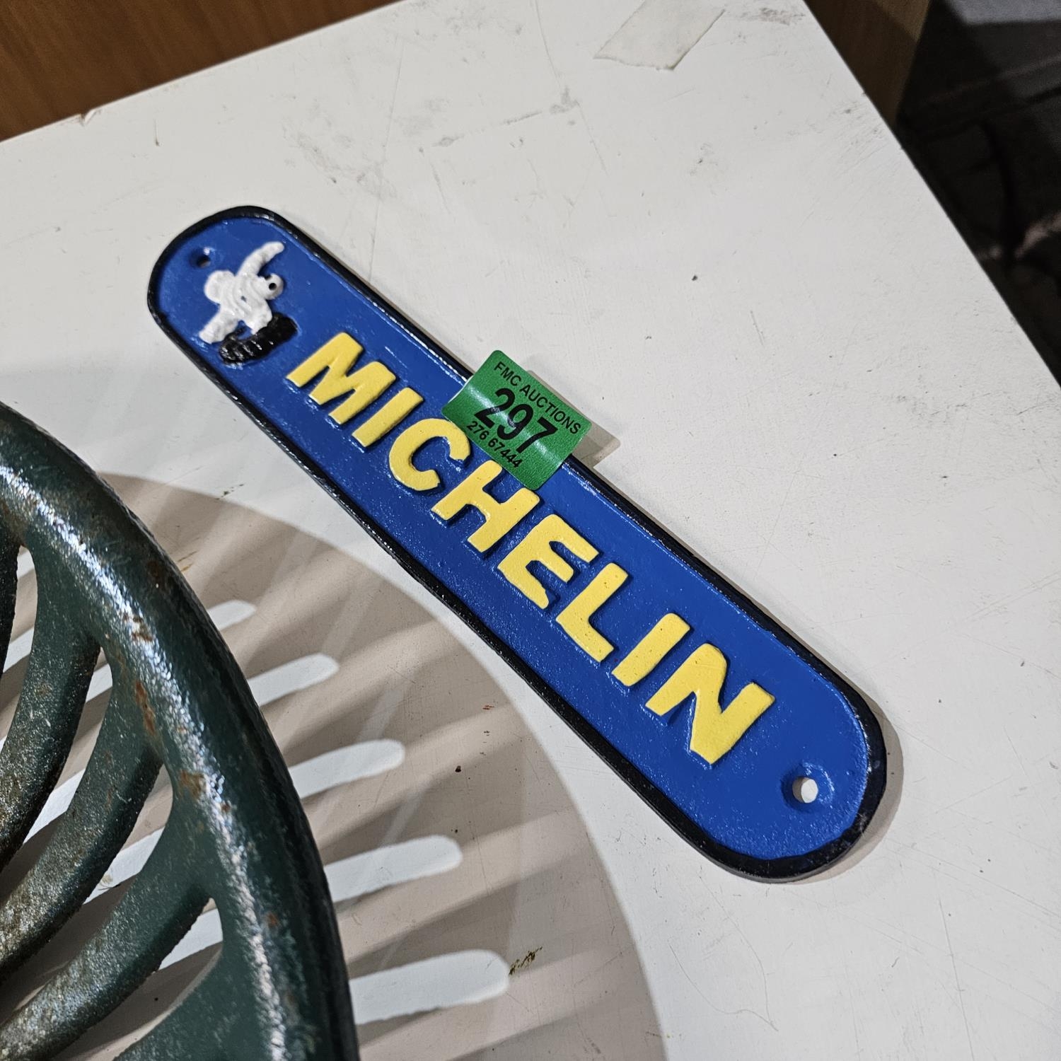 Cast Iron Michelin Sign